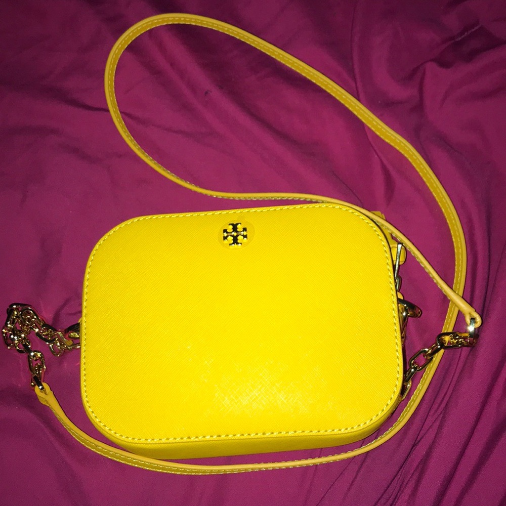 Tory Burch Emerson Round Leather Crossbody Bag